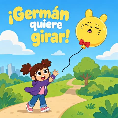 ¡Germán quiere girar! | Libro ATAL de aventura nivel 41
