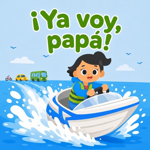 ¡Ya voy, papá! | Libro ATAL de aventura nivel 51