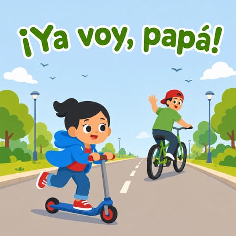 ¡Ya voy, papá! | Libro ATAL de aventura nivel 79