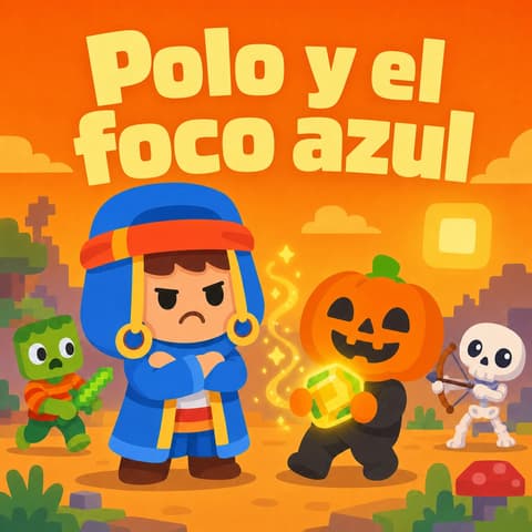 Polo y el foco azul | Libro ATAL de Minecraft nivel 23