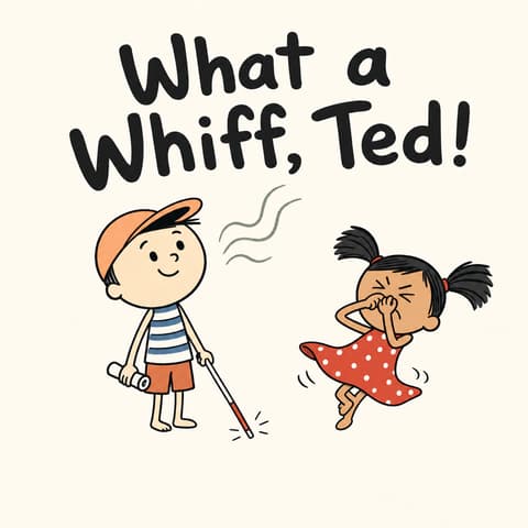 What a Whiff, Ted!