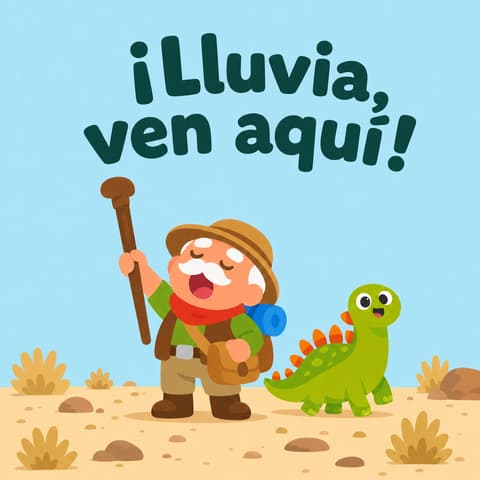 ¡Lluvia, ven aquí! | Libro ATAL de aventura nivel 51