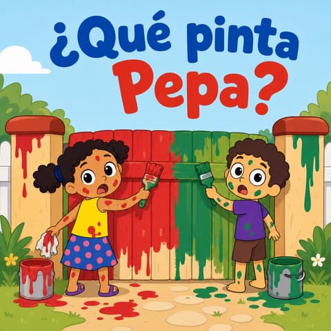 ¿Qué pinta Pepa? | Libro ATAL de vida cotidiana nivel 51