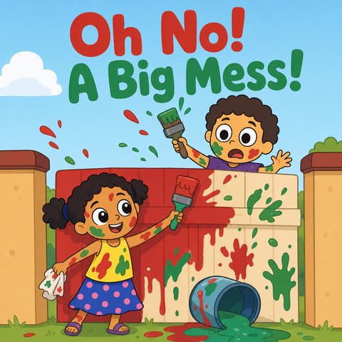 Oh No! A Big Mess! | Bookbot Decodable Reader Level 5