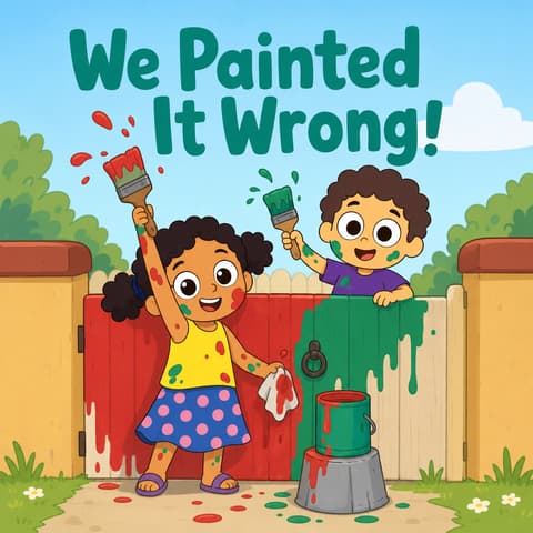We Painted It Wrong! | Bookbot Decodable Reader Level 54