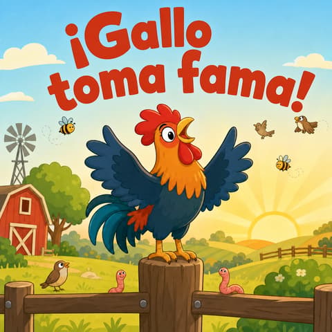 ¡Gallo toma fama! | Libro ATAL de ciencia nivel 23