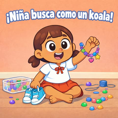 ¡Niña busca como un koala! | Libro ATAL de vida cotidiana nivel 46