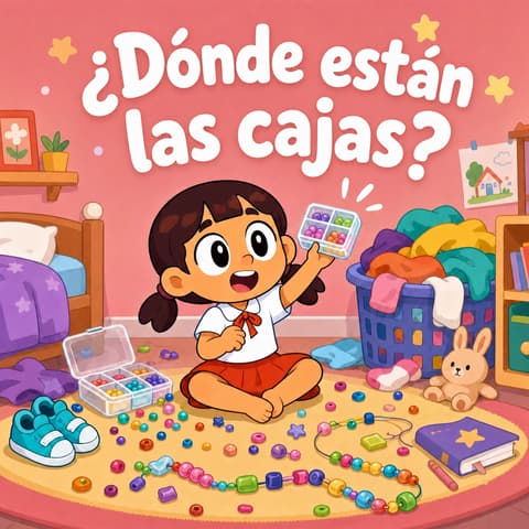 ¿Dónde están las cajas? | Libro ATAL de vida cotidiana nivel 51