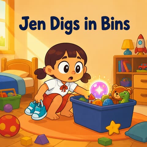 Jen Digs in Bins