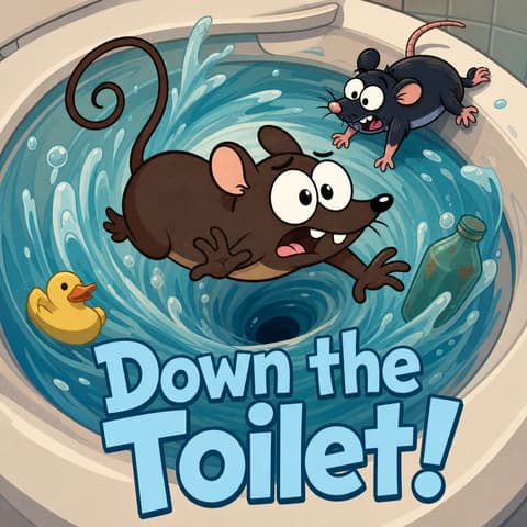 Down the Toilet!