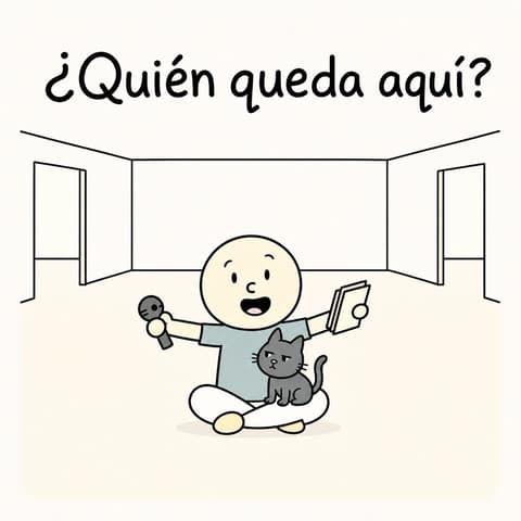 ¿Quién queda aquí? | Libro ATAL de vida cotidiana nivel 28