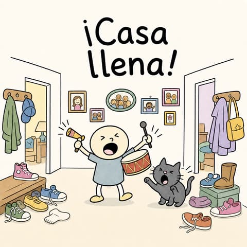 ¡Casa llena! | Libro ATAL de vida cotidiana nivel 56