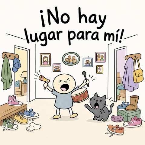 ¡No hay lugar para mí! | Libro ATAL de vida cotidiana nivel 84