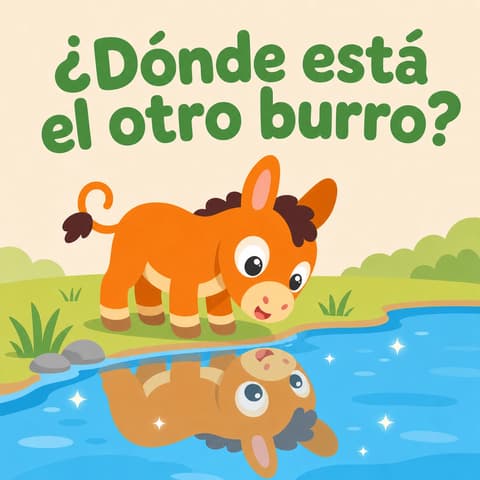¿Dónde está el otro burro? | Libro ATAL de animales nivel 80