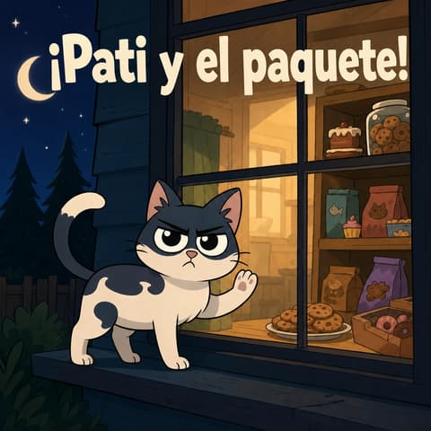 ¡Pati y el paquete! | Libro ATAL de animales nivel 28