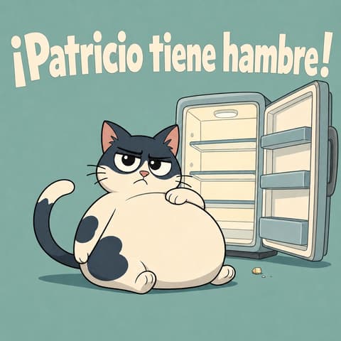 ¡Patricio tiene hambre! | Libro ATAL de animales nivel 84