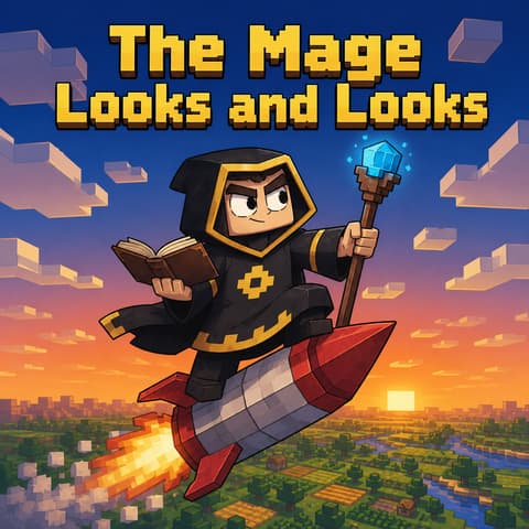 The Mage Looks and Looks