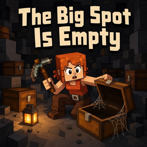 The Big Spot Is Empty