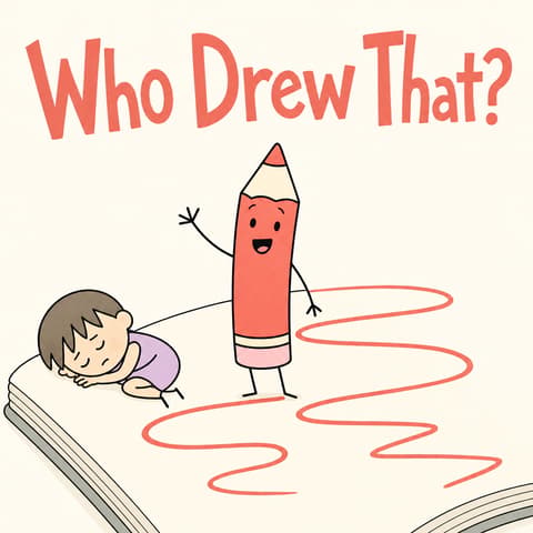 Who Drew That? | Bookbot Decodable Reader Level 75