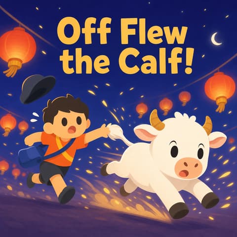 Off Flew the Calf!