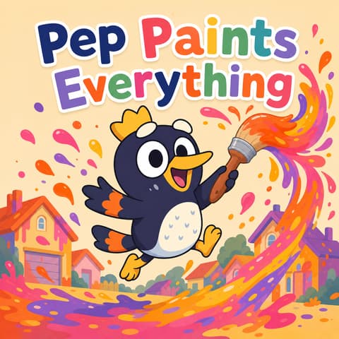 Pep Paints Everything