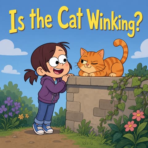 Is the Cat Winking?