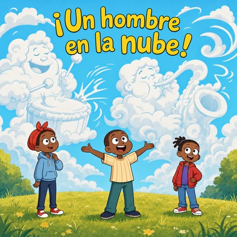 ¡Un hombre en la nube! | Libro ATAL de vida cotidiana nivel 53