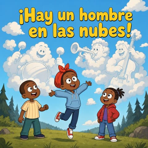 ¡Hay un hombre en las nubes! | Libro ATAL de vida cotidiana nivel 81