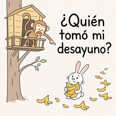 ¿Quién tomó mi desayuno? | Libro ATAL de animales nivel 52