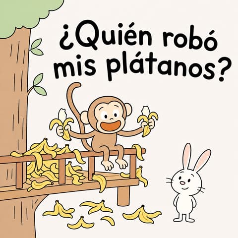 ¿Quién robó mis plátanos? | Libro ATAL de animales nivel 80