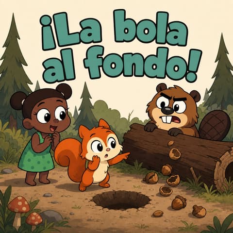 ¡La bola al fondo! | Libro ATAL de animales nivel 25