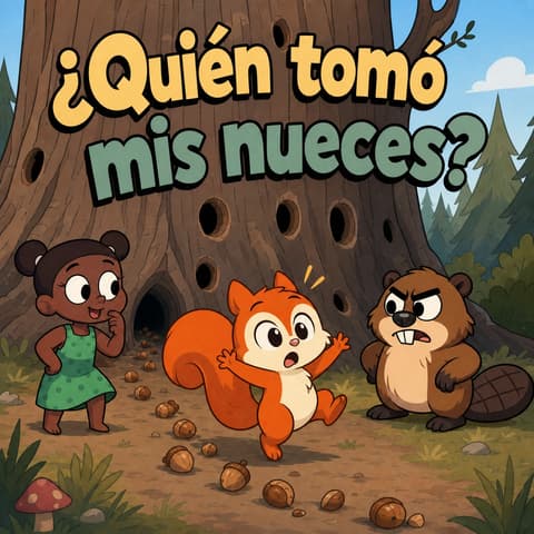 ¿Quién tomó mis nueces? | Libro ATAL de animales nivel 53