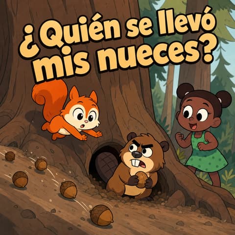 ¿Quién se llevó mis nueces? | Libro ATAL de animales nivel 81