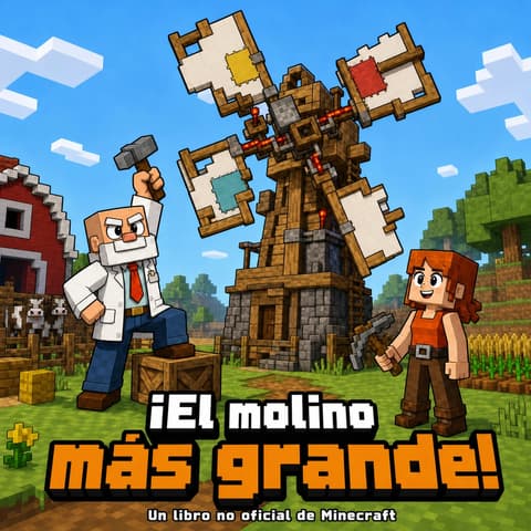 ¡El molino más grande! | Libro ATAL de Minecraft nivel 81
