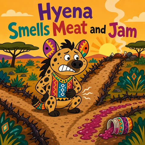 Hyena Smells Meat and Jam