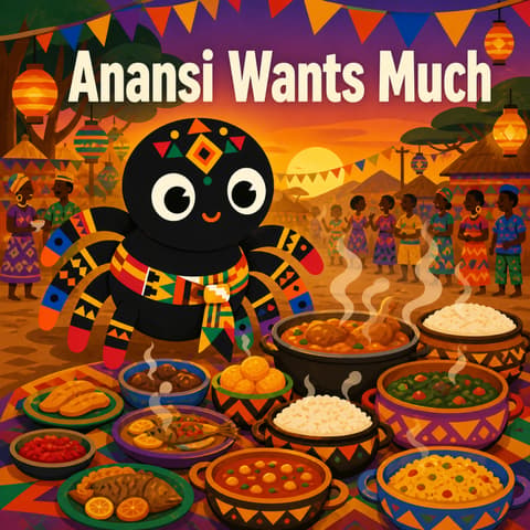 Anansi Wants Much