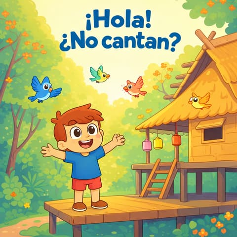 ¡Hola! ¿No cantan? | Libro ATAL de vida cotidiana nivel 34