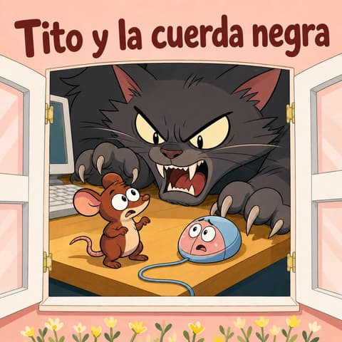 Tito y la cuerda negra | Libro ATAL de animales nivel 81