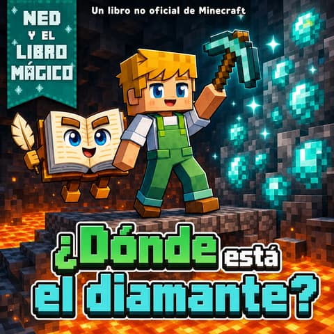 ¿Dónde está el diamante? | Libro ATAL de Minecraft nivel 53