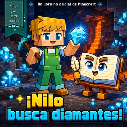 ¡Nilo busca diamantes! | Libro ATAL de Minecraft nivel 81