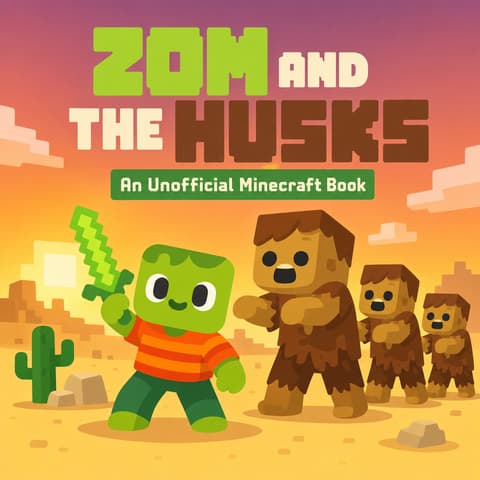 Zom and the Husks | Bookbot Decodable Reader Level 57