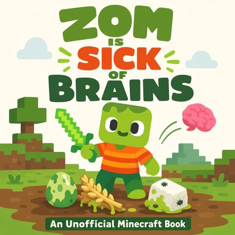 Zom is Sick of Brains | Bookbot Decodable Reader Level 54