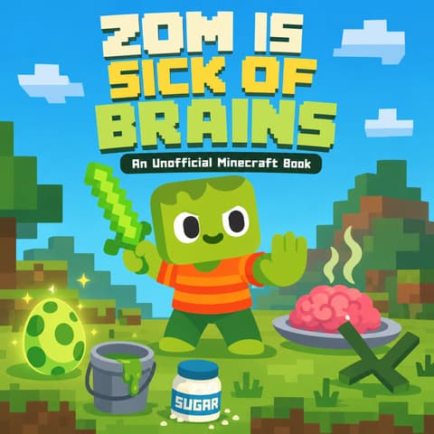 Zom is Sick of Brains | Bookbot Decodable Reader Level 70