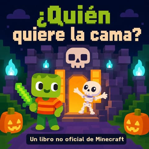 ¿Quién quiere la cama? | Libro ATAL de Minecraft nivel 53