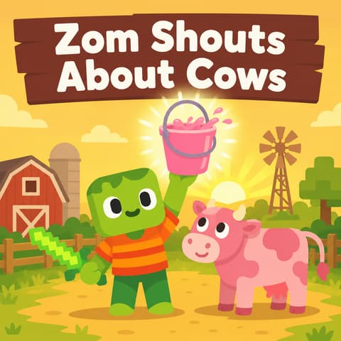 Zom Shouts About Cows