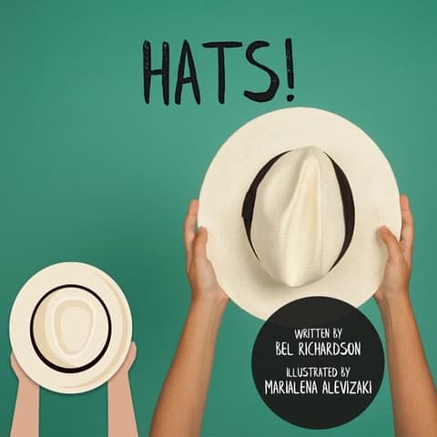 Nonfiction Decodable Reader with V/V Syllables | Hats!