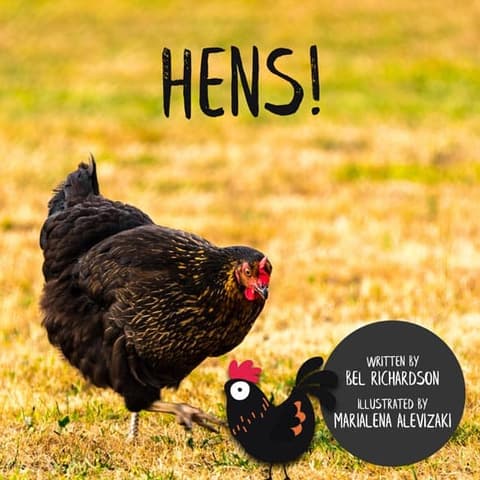 Animal Decodable Reader with Open Syllables | Hens