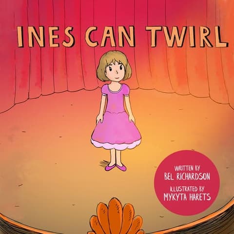 Dance Decodable Reader with Open Syllables | Inès can Twirl!