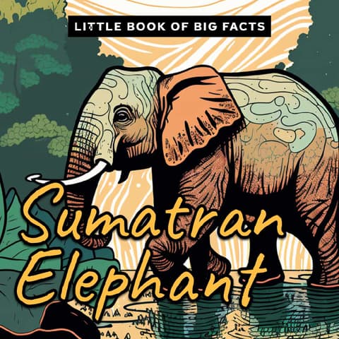 Nonfiction Decodable Reader with Open Syllables | Sumatran Elephant