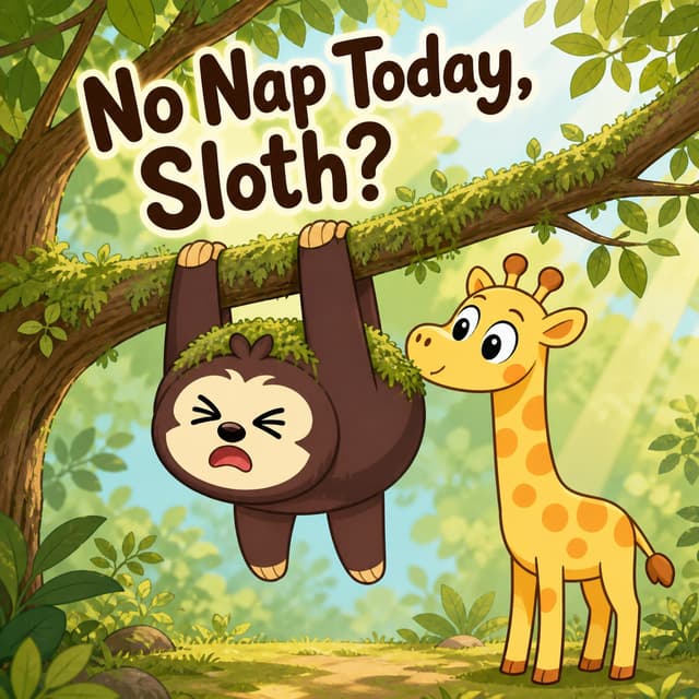 No Nap Today, Sloth?